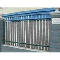 热镀锌围栏与电动门产品展示——石家庄华荣门业